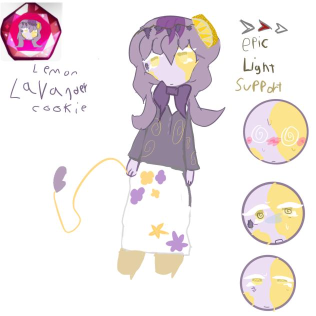 -•lemon lavender cookie•-