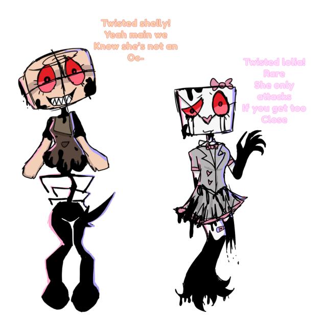 Twisted lolia (oc) and Shelly!