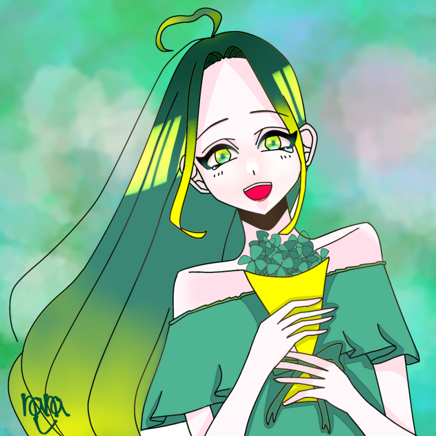 クローバー擬人化！