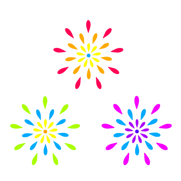 Fireworks icons ✨