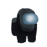 among us black 3d