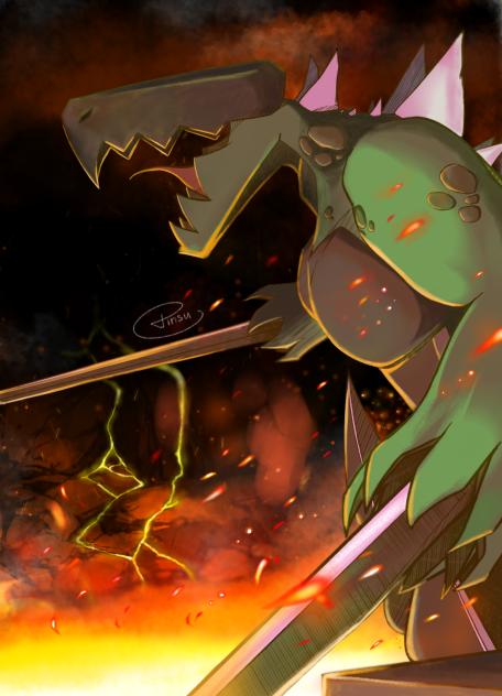 Fordrake Trading Card Game and Manga art - ibisPaint