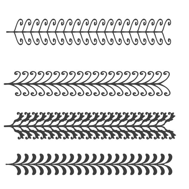 IBM4631 Plants Ornaments or laces7
