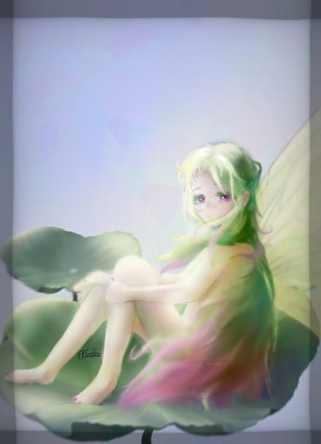 her as green, which is og color