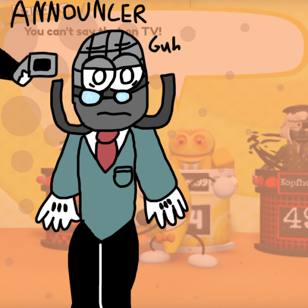 Fan made announcer for shovelware