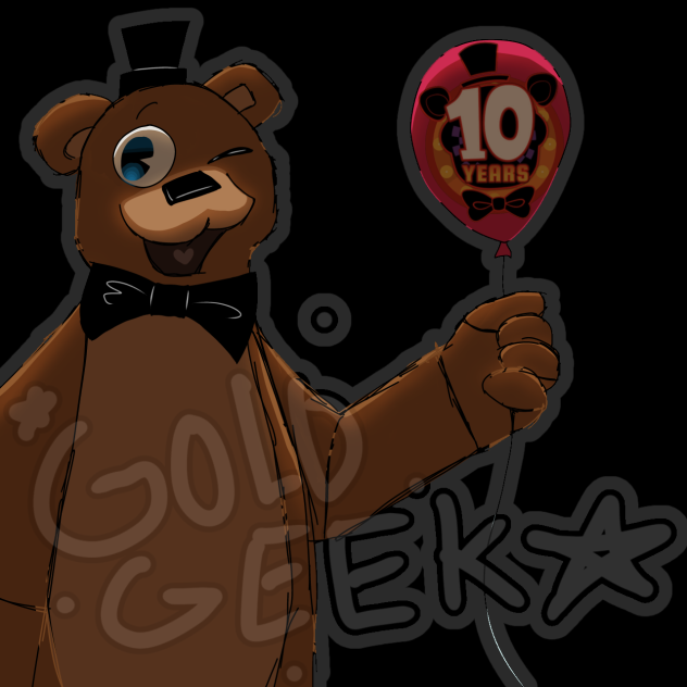 Fnaf’s TEN year anniversary