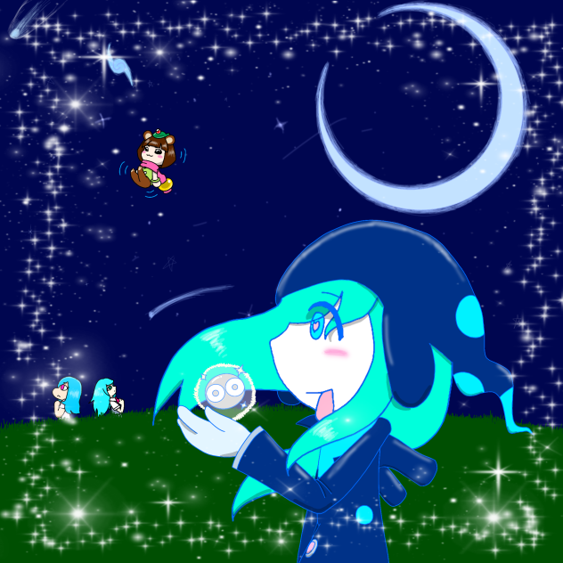 色んな世界線が混じったイラスト