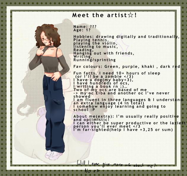 MEET THE ARTIST♡☆!