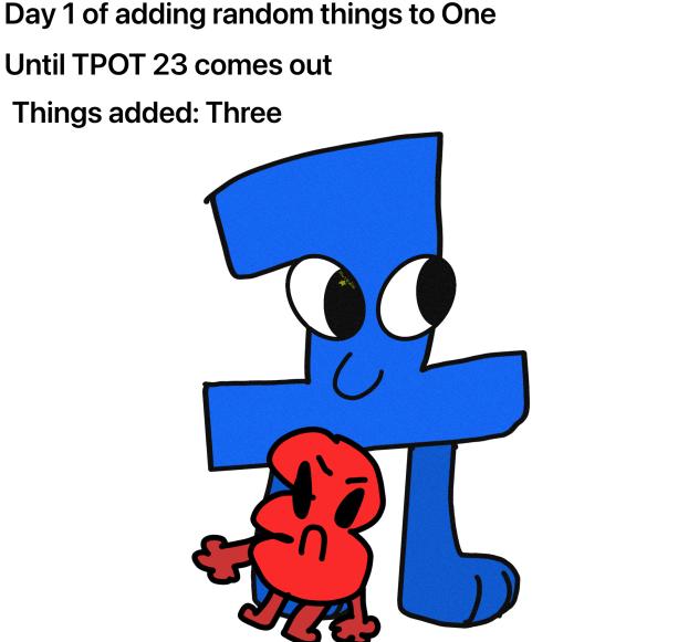 Day 1 of adding random things to One