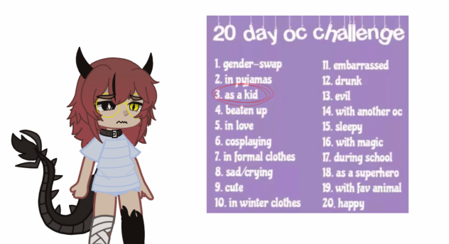 Day 3 oc challenge - ibisPaint
