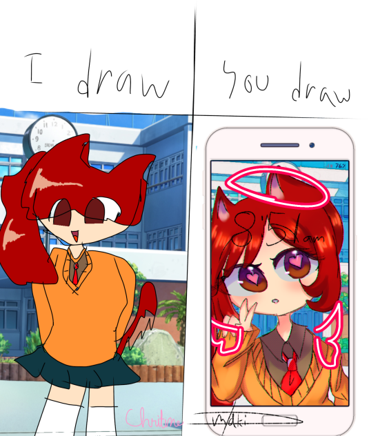 i draw you draw with Cristine Joy