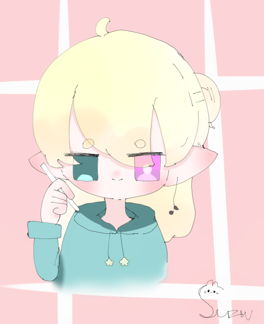 何となく描いた代理(スプラ？)