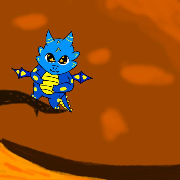 Tiny lil dragon guy