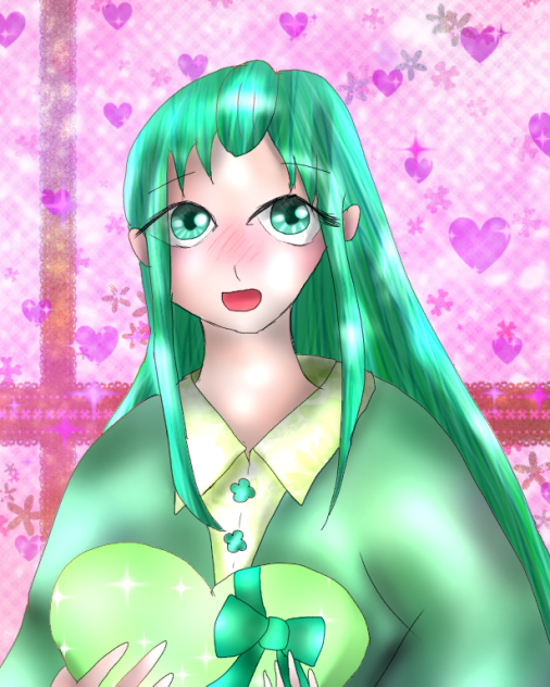 バレンタインのパセリちゃん