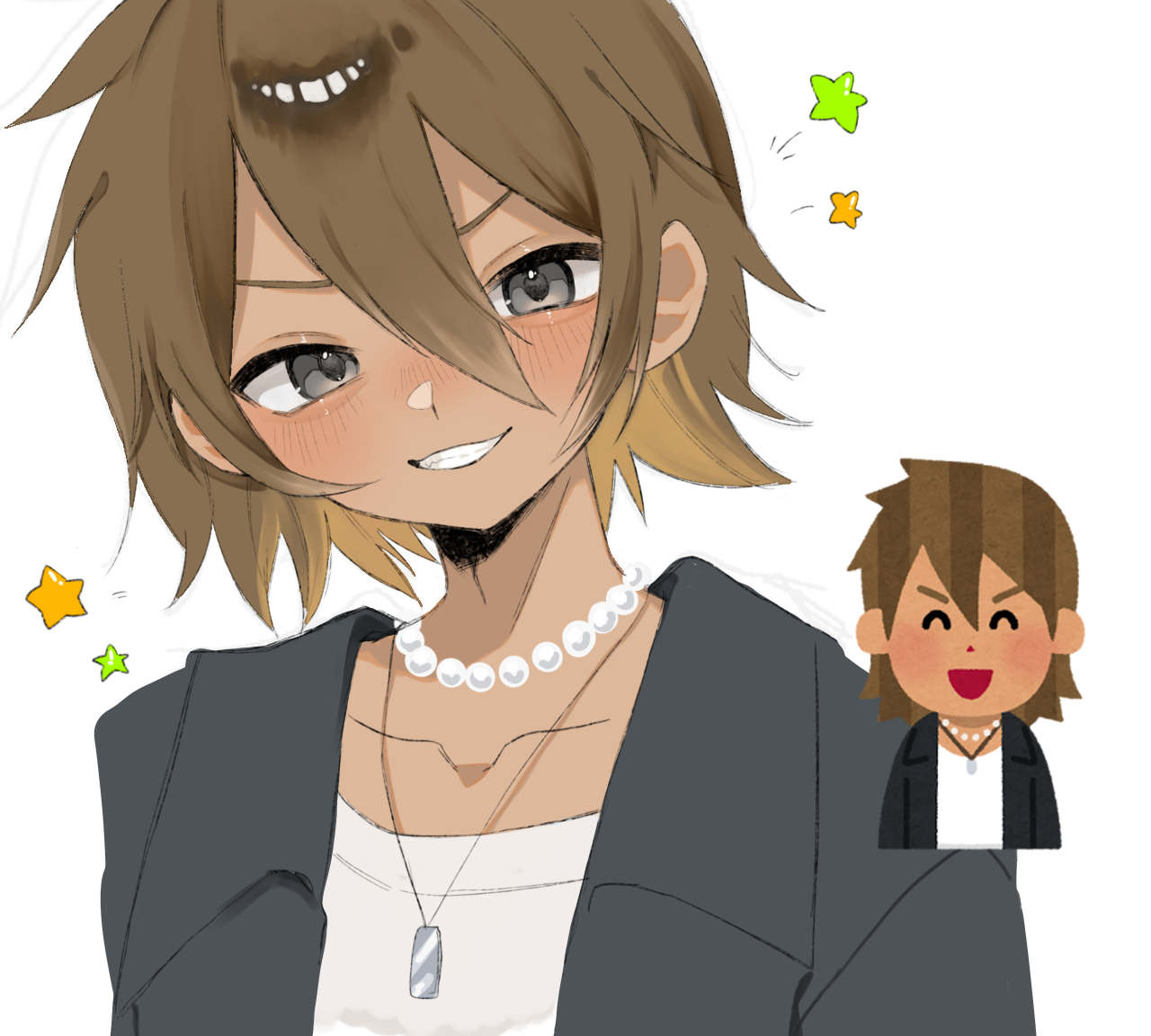 いらすとやチャレンジ ギャル男くん - ibisPaint