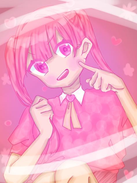 ほっぺ、なんかついてるよ