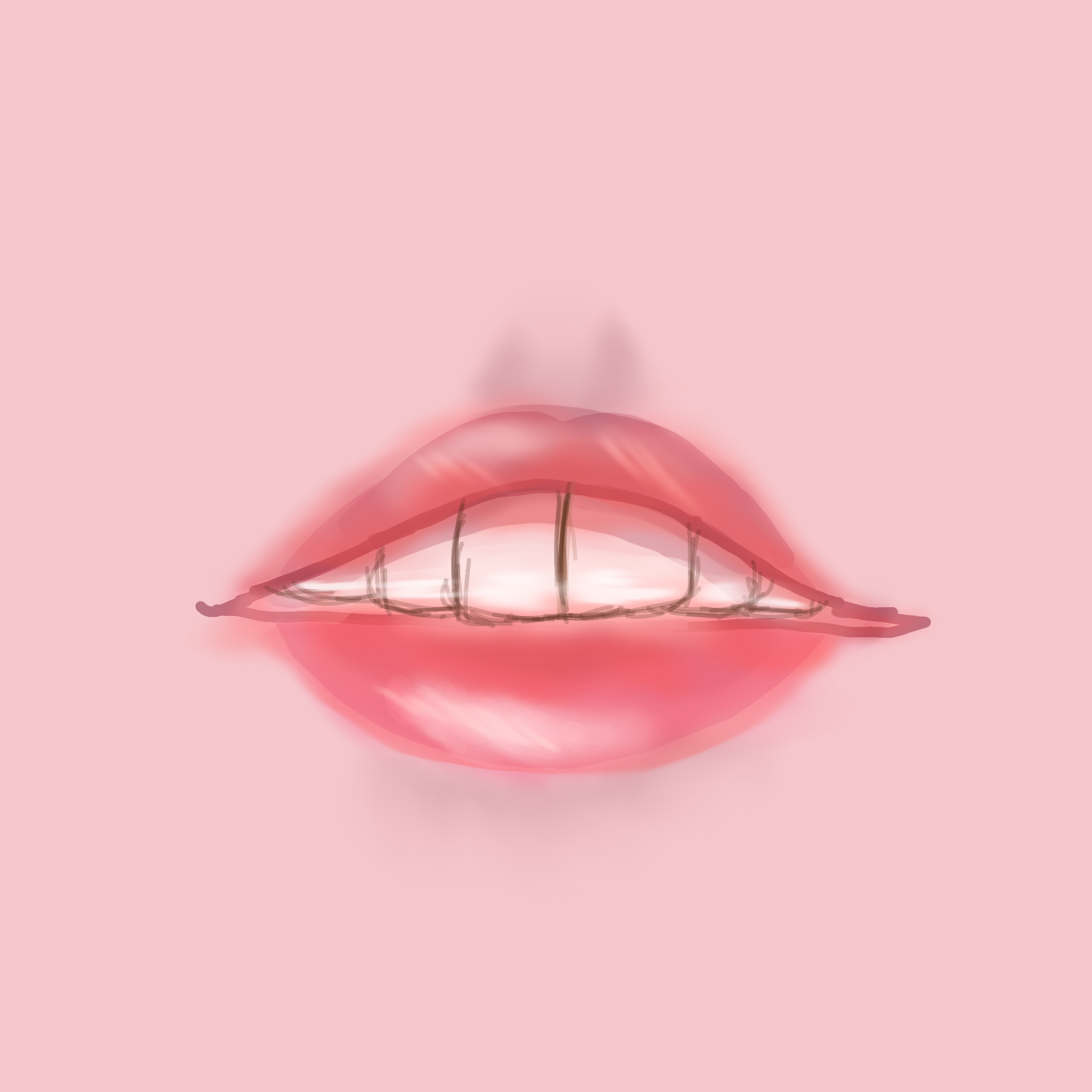 Ugly lips 👄 - ibisPaint