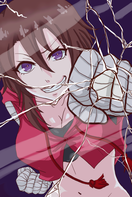 オリキャラ。画面割っちゃえ。