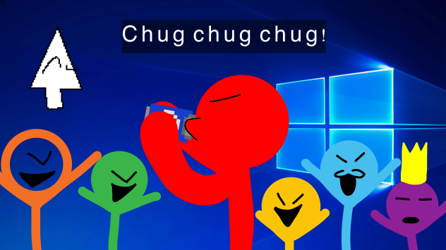 CHUG!