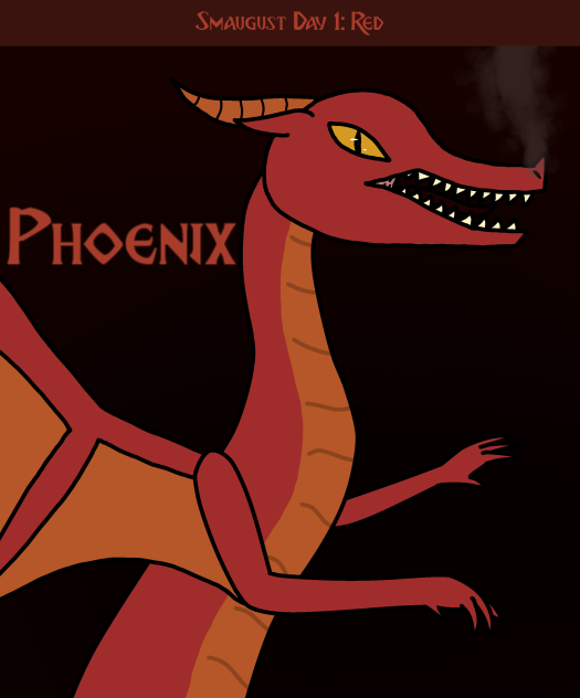 Smaugust Day 1 - Red