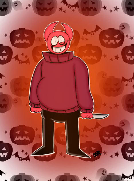 spooky month Bob velseb 😈🎃💀🎃