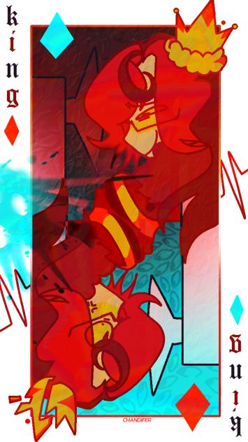 THE KING OF DIAMONDS.