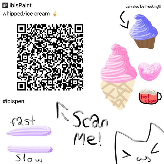 whipped or ice cream brush!! 🍦