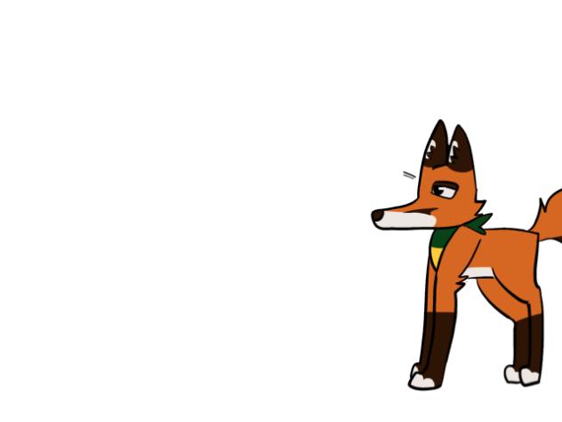 Fox jumping - ibisPaint