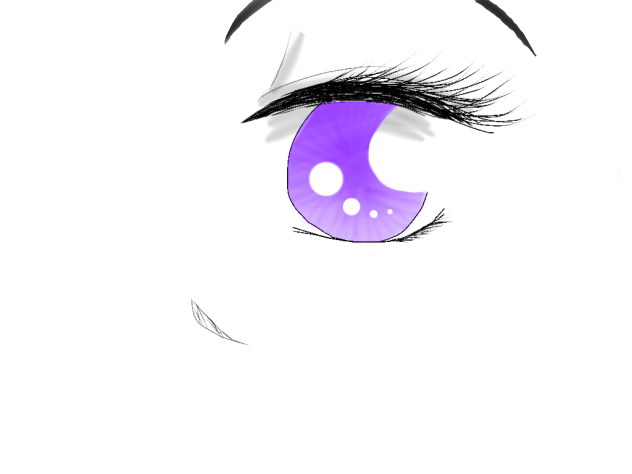 Lonely eye - Unlively eye TUTORIAL