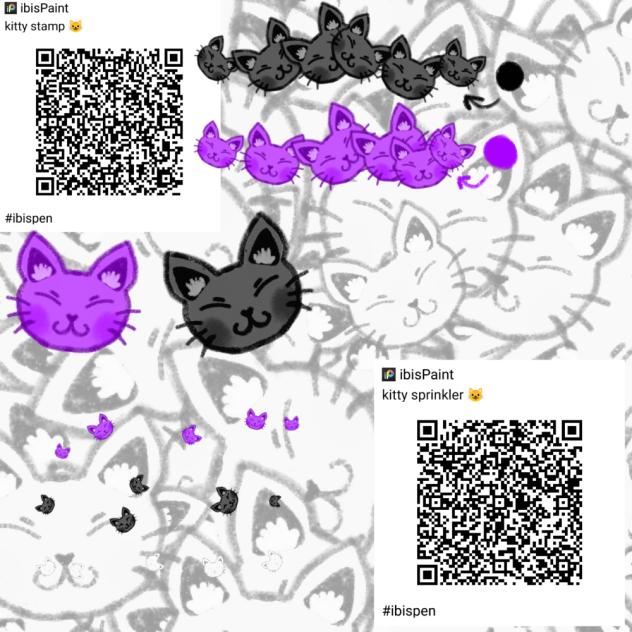 kitty brush - ibisPaint