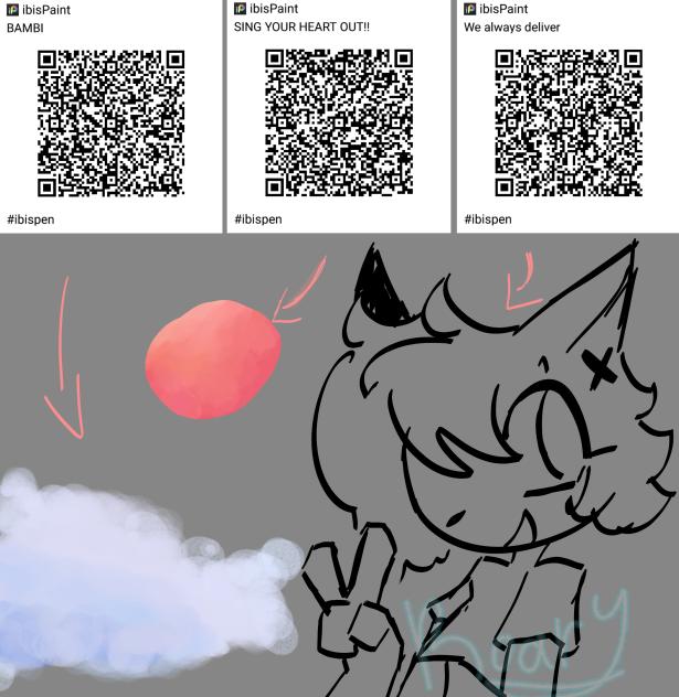 My main brushes - ibisPaint
