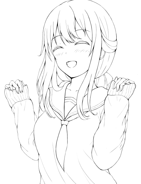 線画37