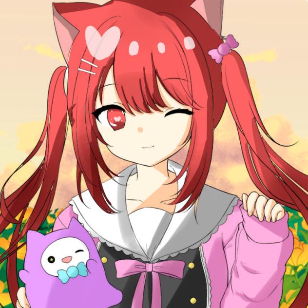 女の子の塗り絵塗ってみた！
