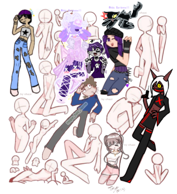 Cool,ANOTHER pose collab! 💜💜