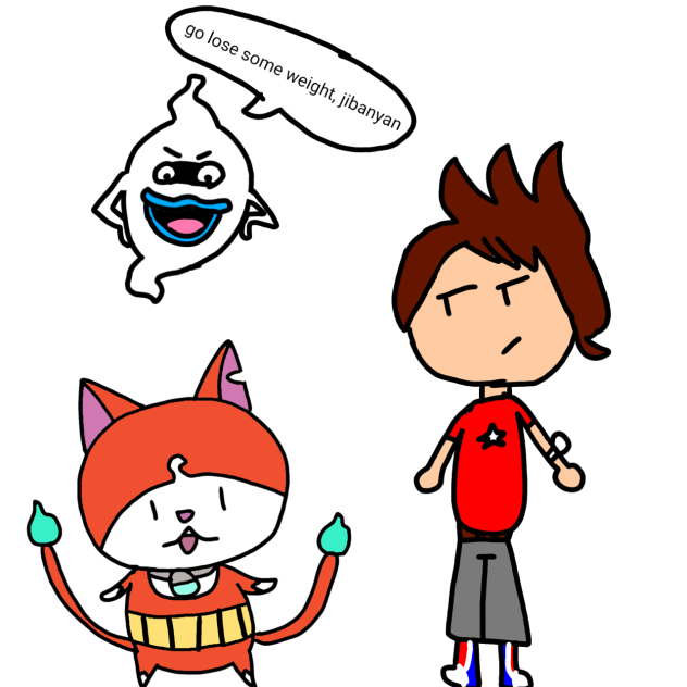 yo kai watch drawing bc why not
