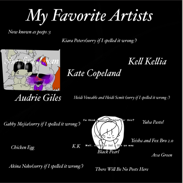 -My Fav Artists- Collab- Nindra Destine