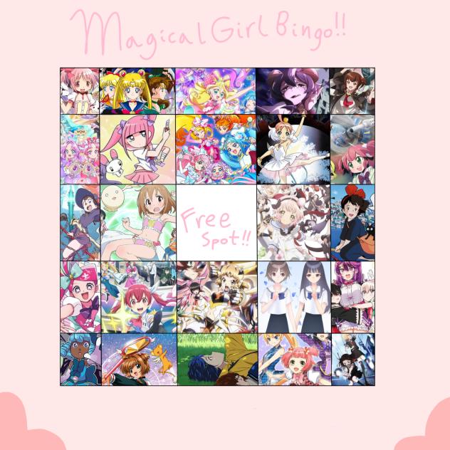Magical Girl Bingo!!