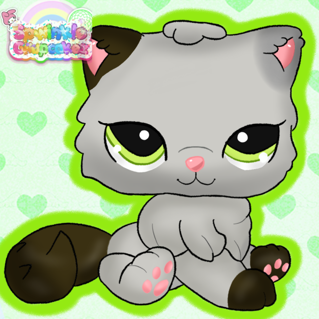 Persian Cat #1159 (Littlest Pet Shop)