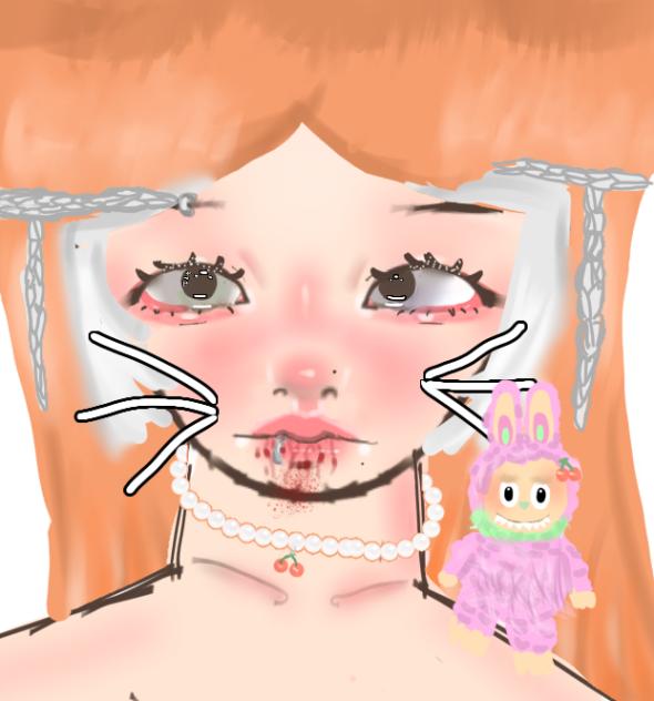 “Ginger Weasley” jelly art 🧑🏼‍🦰