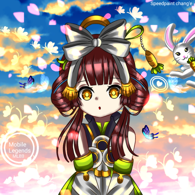 Speedpaint chang'e mlbb