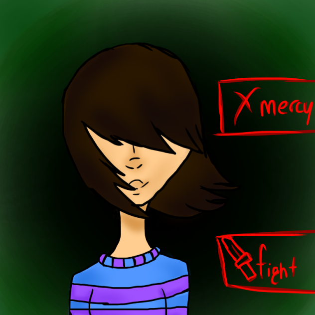 Frisk, Undertale Speed Paint