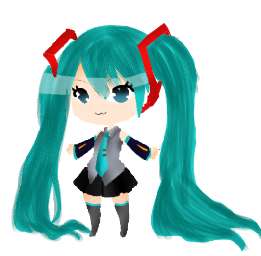 Edit Test2 Coloring Chibi Miku.Read desc