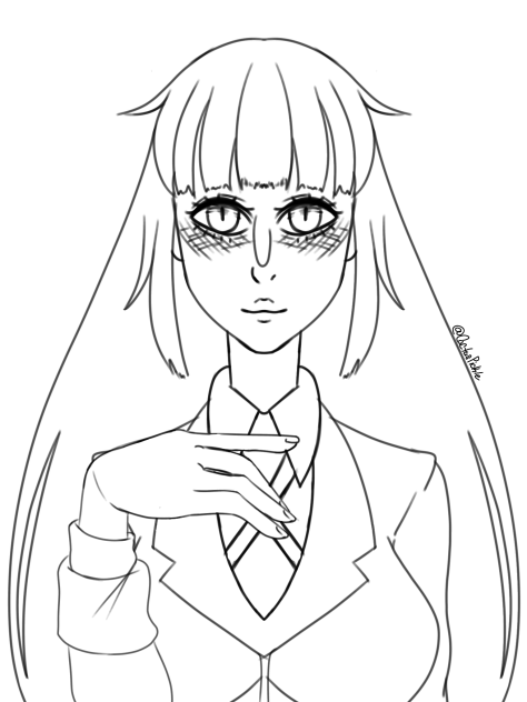 Yumeko Jabami (Coloring page)