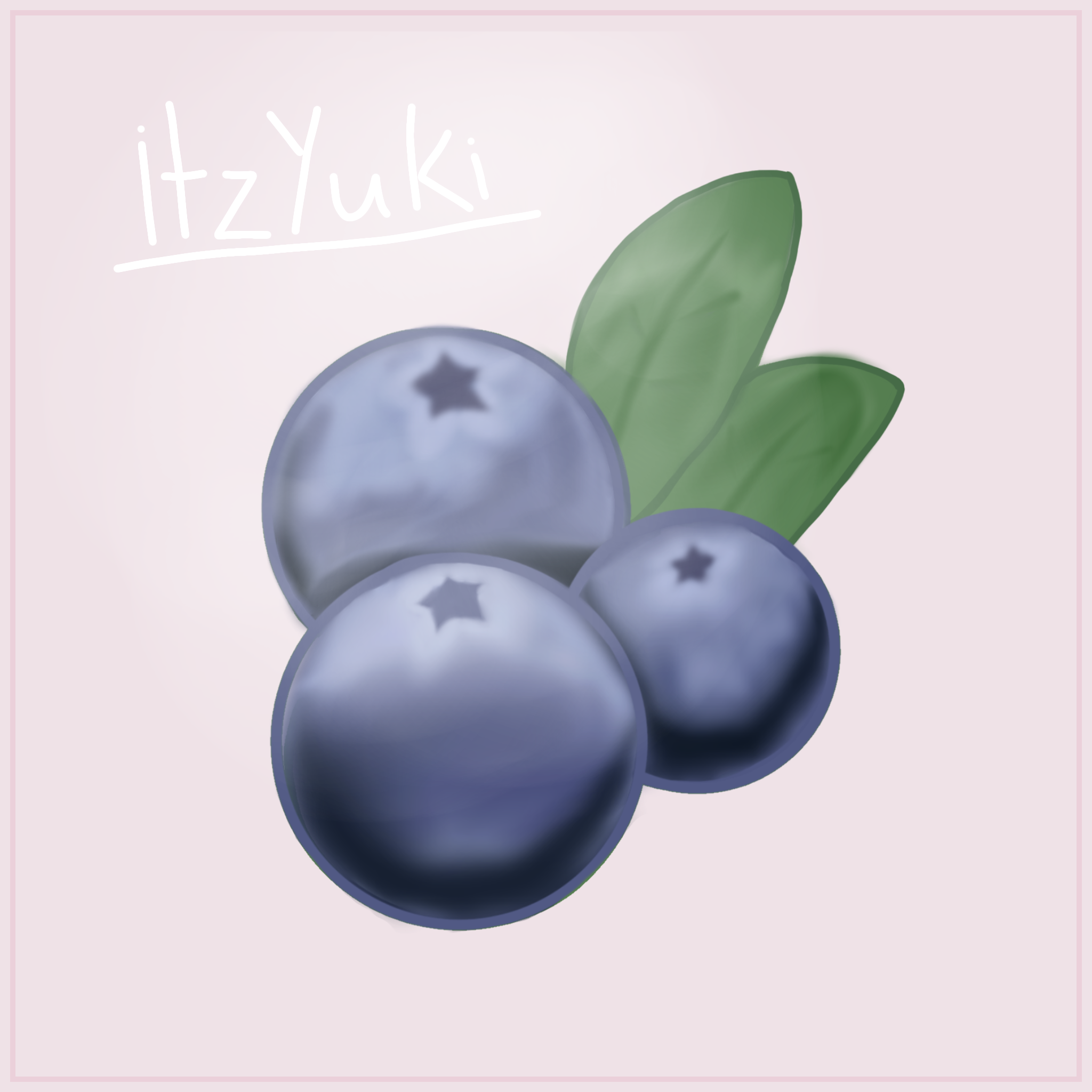 yummy blueberry 🫐😋 - ibisPaint