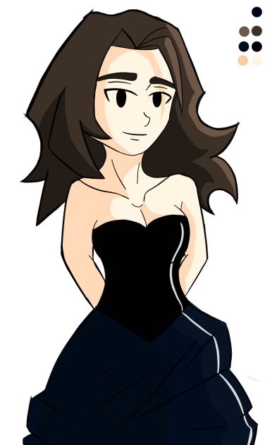 my first drawing in digital - ibisPaint