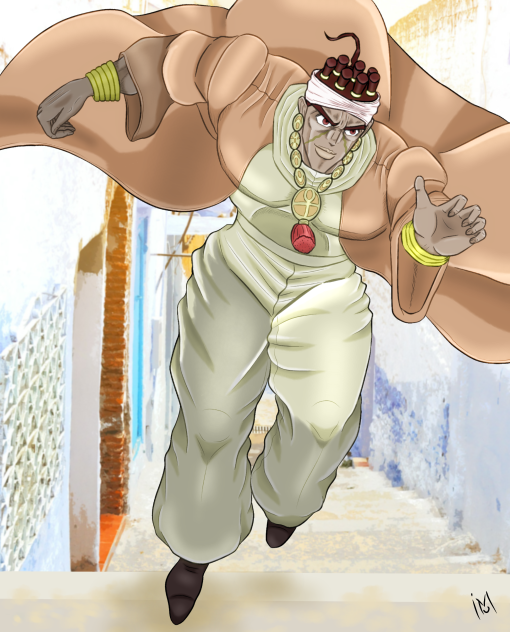 原作版  ジョジョの奇妙な冒険  第3部  アヴドゥル10