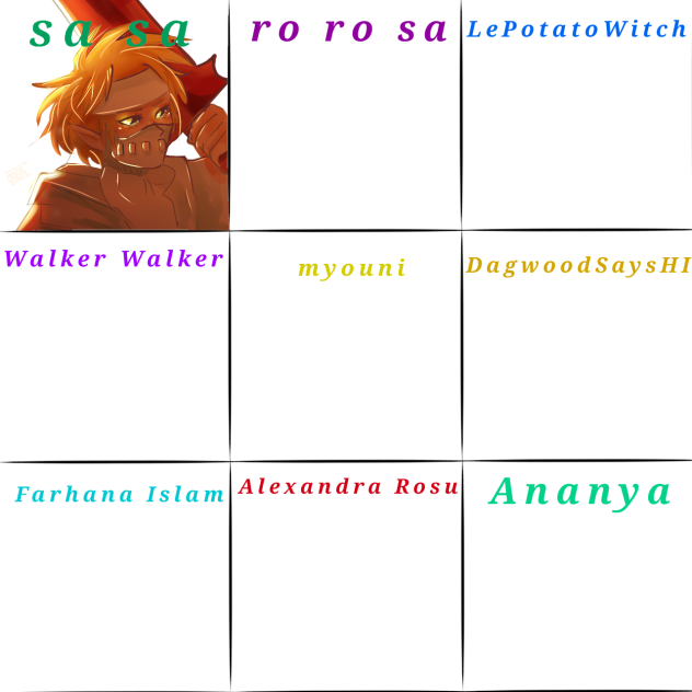 Ragad’s Favourite Artists Collab