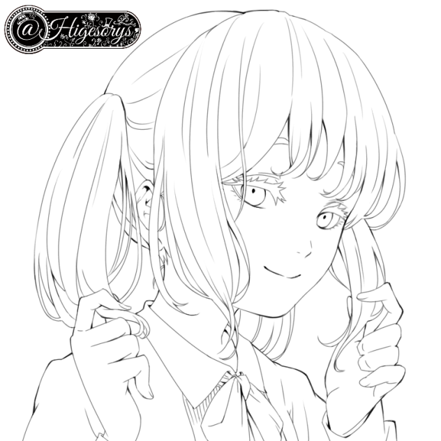 ☆シャボン玉☆(線画)