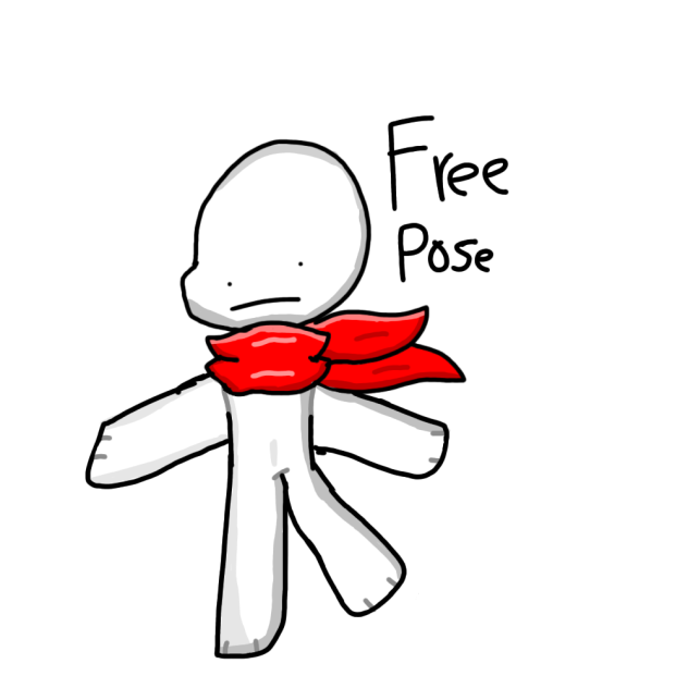free pose