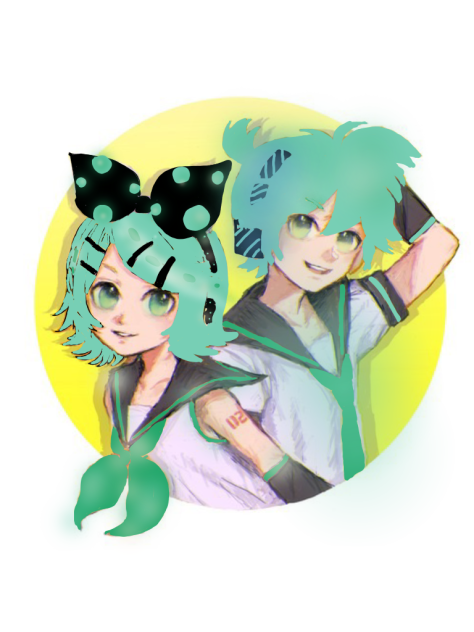 リンちゃんとレンくんのイメージチェンジ